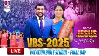 Online VBS - 2025 | #Live | 1st May | Day - 4 | Mrs Blessie Wesly | Christ Worship Centre