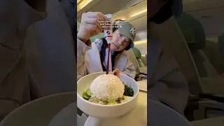 Everything I ate on my 14hr flight