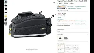 TOPEAK MTX Trunkbag EX Review