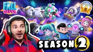 FALL GUYS SEASON 2 TRAILER REACTION ||  FALL GUYS- SEASON 2: SATELLITE SCRAMBLE😲