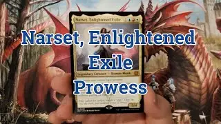 MTG Burgeoning Episode 1355:  Narset, Enlightened Exile Prowess EDH Jumpstart Commander Cube Pack