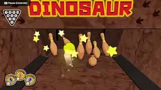 Desktop Bowling - Let's Play - Episode 136 (No Commentary) Dino bowling! Rawr! Yo is that a strike!?
