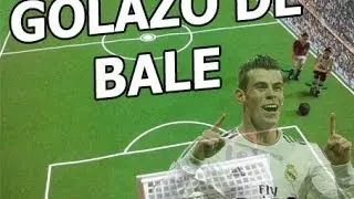Barcelona 1-2 Real Madrid Gol Gareth Bale | Final Copa Del Rey | RECREACION