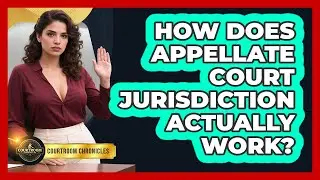 How Does Appellate Court Jurisdiction Actually Work? - Courtroom Chronicles