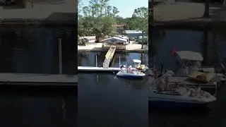 Sawgrass Point RV Sites in Steinhatchee #drone #campingactivities #scalloping