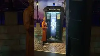 DR WHO 🛸 🕵🏻&zwj;♂️ MADAME TUSSAUDS🕯️WORK LONDON 🇬🇧 !!! (PLEASE SUBSCRIBE) #drwho #tvshow #shorts