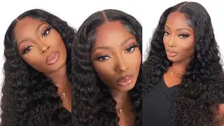 😱NO MORE FRONTALS! MELTED 5X5 HD DEEP WAVE CLOSURE WIG INSTALL W/BABY HAIRS | FT ASTERIA HAIR