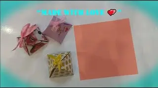 Beautiful Paper Gift Box | Easy Origami Tutorial | DIY Gift Idea for Beginners | PaperCraft Art