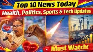 Top 10 News Today l Health, Politics, Sports & Tech Updates