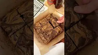 Рецепт брауни с арахисовым маслом и сливочным вкусом 🥜🍫