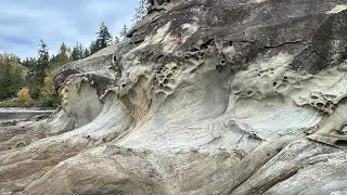 Геология – соленая вода и песчаник Чаканат, государственный парк Ларраби