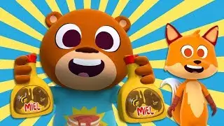 El Oso Goloso - Las Canciones del Zoo 4 | El Reino Infantil