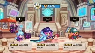 guardian tales arena 21/09/22 lilith marina beth