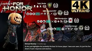 1900 REPS Of Toxic, Salty Runners Or Honorable Warriors? JIANG JUN 4K ULTRA HD For Honor