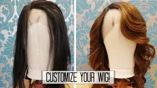 How to customize a lace wig! | SamsBeauty
