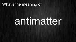 What's the meaning of 