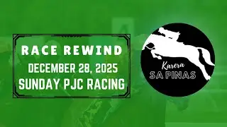 PJC RACE REWIND | DECEMBER 28, 2025 | SUNDAY PJC RACING | Karera Sa Pinas