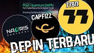Lengkap ❗Naoris Protocol Depin & Capfizz + 77Bit Airdrop | Cara Garap Naoris Update 2025