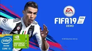 FIFA 19 DEMO на Nvidia GeForce 930M