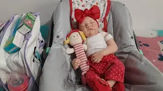 Rotina Depois do Pediatra da minha bebê reborn prematura