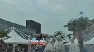 Esl events -steltlopers, Stadionschot bij Hap stap Festival in Tilburg