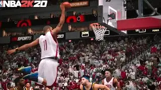 1st Triple Double! Historic Dunk & 360 Alley Oop!! NBA 2K20 Mobile My bigCareer EP 7