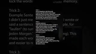 How i remembered 100 German words in 7 days using these tricks
