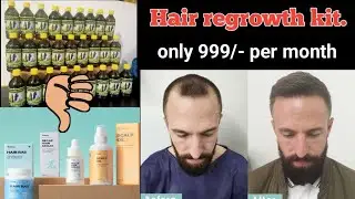 Best hair regrowth kit in 999/- per month.100% working