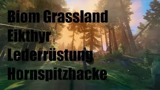 Valheim &acute;24 *schnell und einfach* - Tipps - Eikthry Lederr&uuml;stung Spitzhacke Biom Grassland
