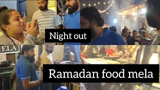 Night out 😶&zwj;🌫️ Ramadan food mela in Koramangala Bangalore 😃