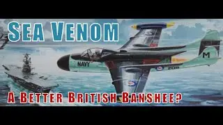 The Royal Navy's Sea Venom Was One Of The Best Straight Winged Jet Fighters