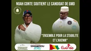 Noah conte soutient le candidat de la GMD✊🏾.