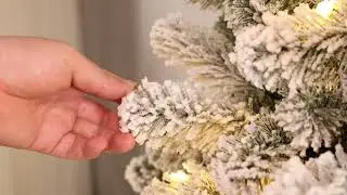 Shareconn Warm-White Pre-Lit  Christmas Tree