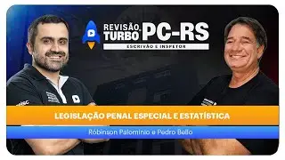 Concurso PC-RS ESCRIV&Atilde;O E INSPETOR: Estat&iacute;stica e Legisla&ccedil;&atilde;o Especial Penal