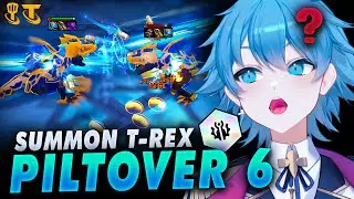 Gw Naik Diamond Karena Combo ini, Tutorial Synergy T-hex Piltover Summon T-rex TFT Set 16
