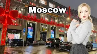 🔥 Moscow's Christmas 2026 Starts Early | Evening Walk in 4K HDR 🔥