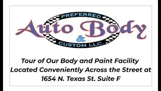 Auto Body Shop Facility Tour | Frame, Paint & Prep Stations at Preferred Auto Body & Custom