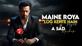 Maine Roya x Log Kehte Hain Pagal - Atif Aslam ft Rizzu Mashup 2025