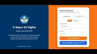 Solusi Rapor Kurikulum Deep Learning 2025/2026 - Demo Lengkap E-Rapor Digital SD