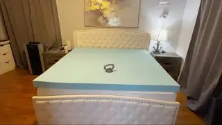Close Look Subrtex 4 Inch Gel Infused Memory Foam Mattress