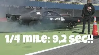 950HP Plymouth Cuda-BURNOUT & SOUNDS!
