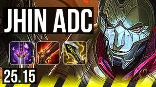 JHIN & Vel'Koz vs VEIGAR & Nautilus (ADC) | 10/3/11 | KR Master | 25.15