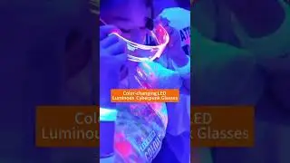 CYBERPUNK LUMINOUS LED GLOW GLASSES