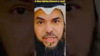‼️Is 🌙 Moon Sighting Universal or Local⁉️ | Uthman Ibn Farooq Official