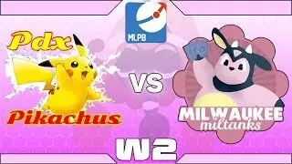 MLPB Season 4 Week 2 - PDX PIKACHUS VS MILWAUKEE MILTANKS! (Pokemon sun and moon)