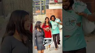Aukat dikha di ☠️| beggar prank on girl | gold digger prank 😂| #shorts #shortvideo #youtubeshorts