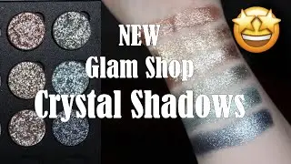Glam Shop Crystal Shadows&hearts; High Shine, Sparkly AND Foiled?!
