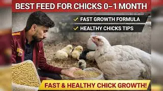 Best Chick Feed for Fast Growth (0&ndash;30 Days) | Healthy & Strong Chicks | FN Loft