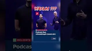 Podcast Duo trennt sich ! #news #nachrichtenaktuell #politik