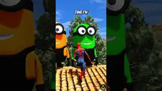 When Spider Man Sees a Minion in GTA 5 💀💣